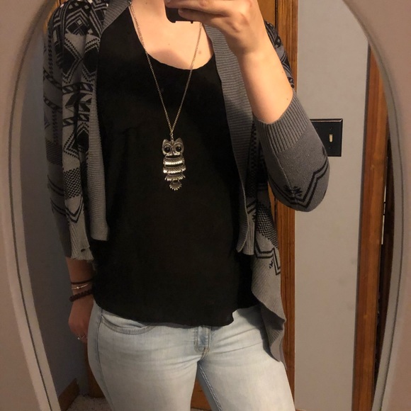 Sheer Black Top - Picture 1 of 5